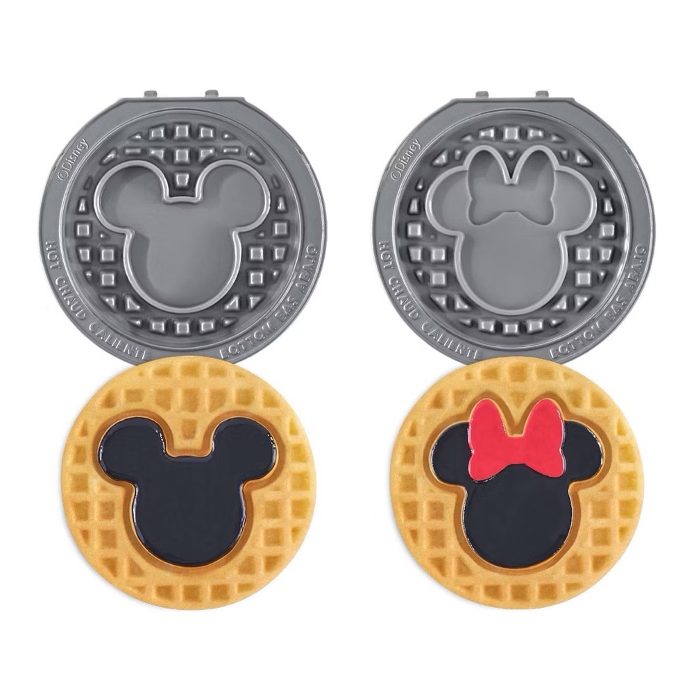Disney nwt Dash 2pk Mickey Mouse & Minnie Mouse Removable Plate for MultiMaker